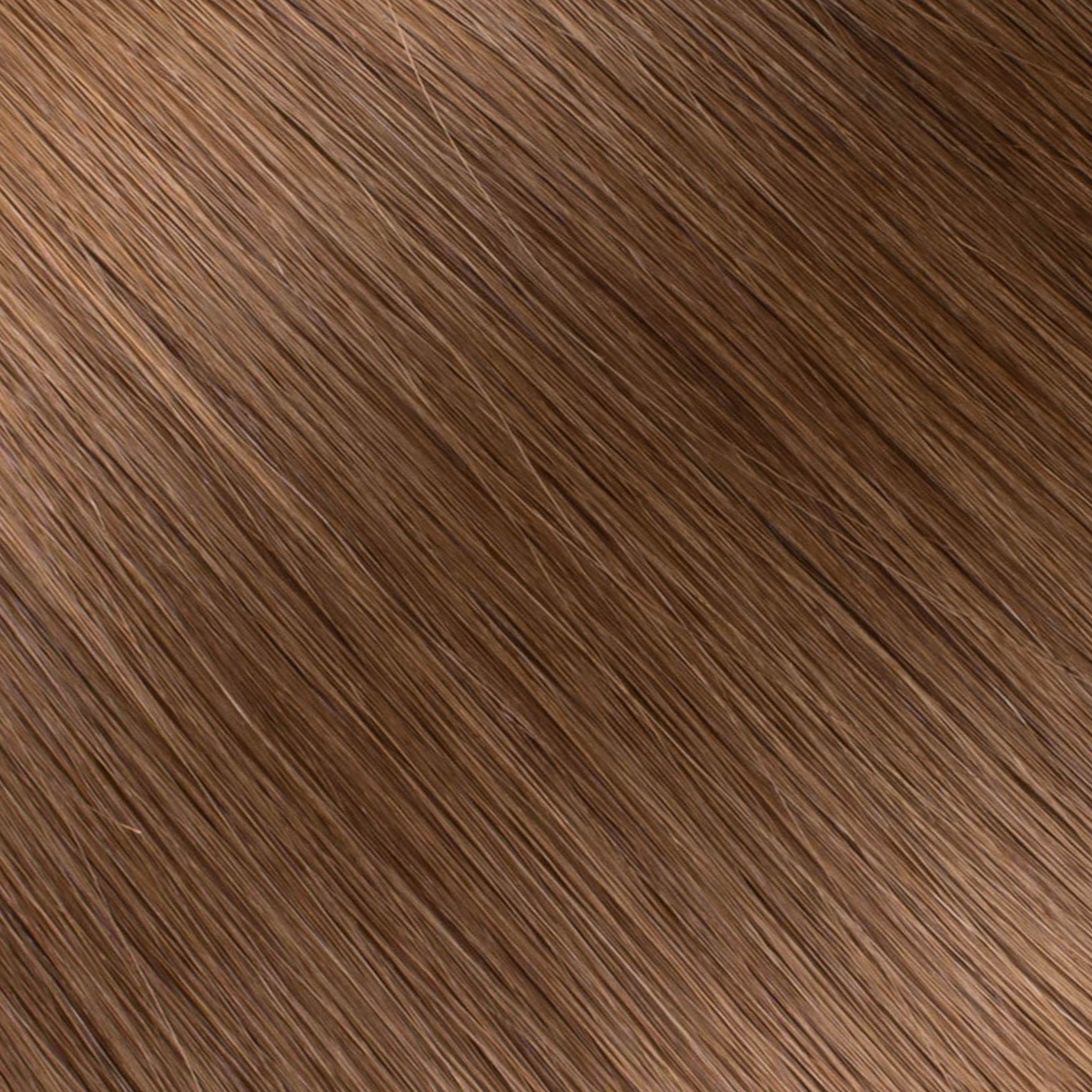 Invisible Clip-ins, Chestnut Brown