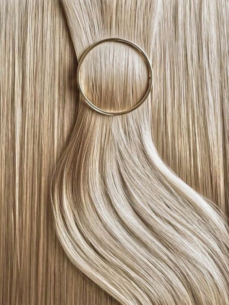 Invisible Clip-ins, Strawberry Blond