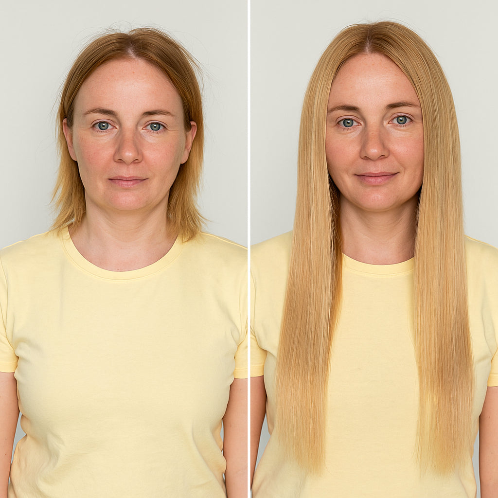 Invisible Clip-ins, Cool Sand Blond