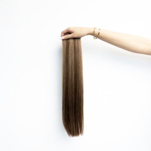 Invisible Clip-ins, Golden Brown