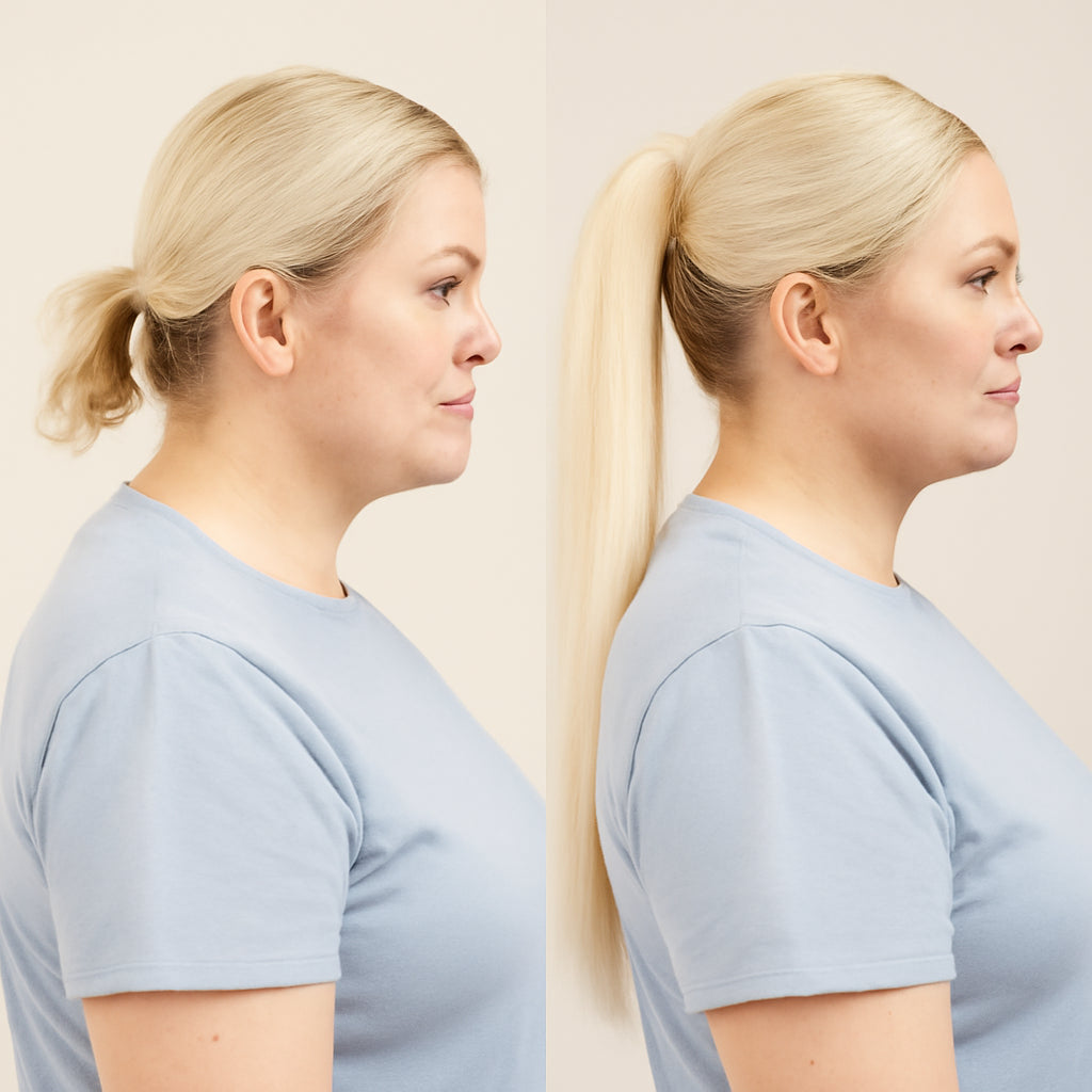 24" Invisible Ponytail