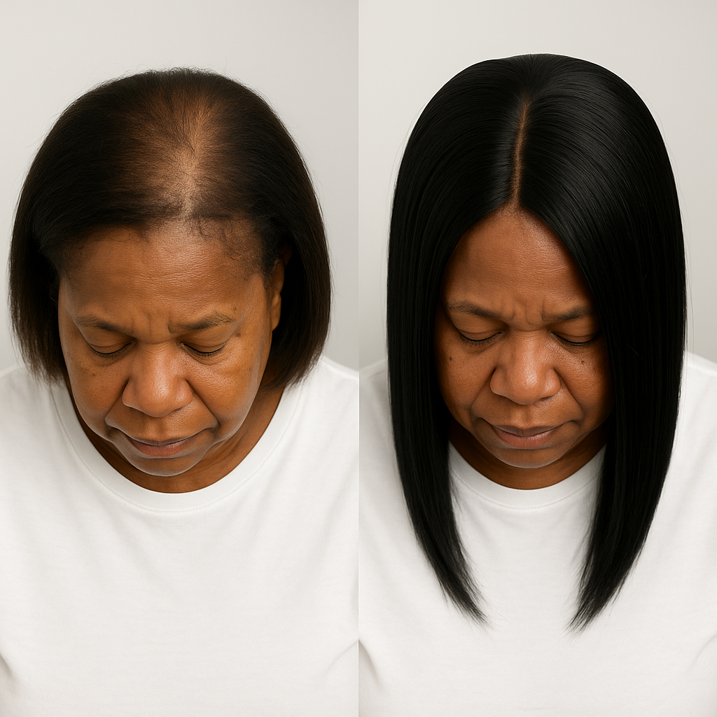 14" Invisible Silk Base Hair Topper